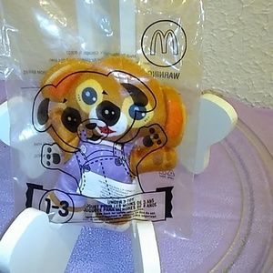 McDonald's 2020 Bear in purple shorts toy